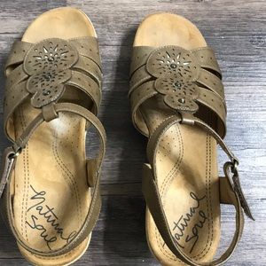 Clarks natural soul wedge